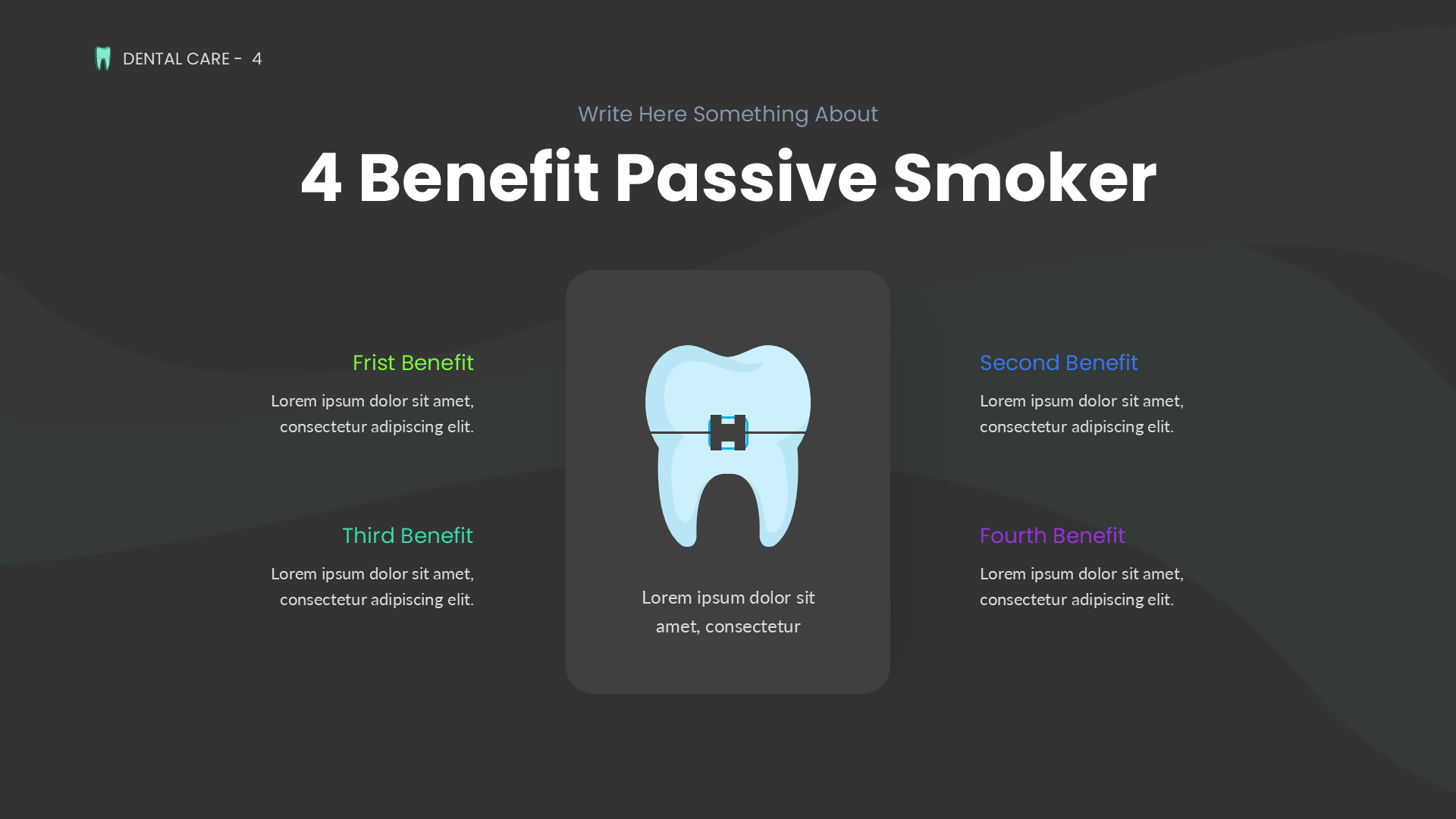 Dental V1 Dark slide 4